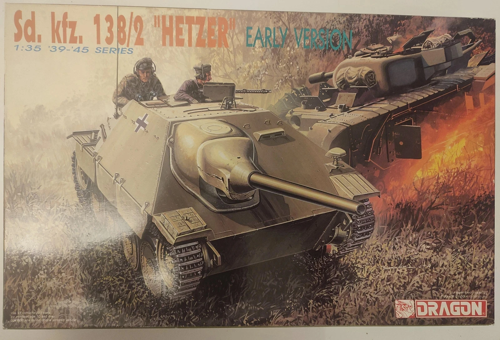 "Hetzer" early version  Dragon  1:35